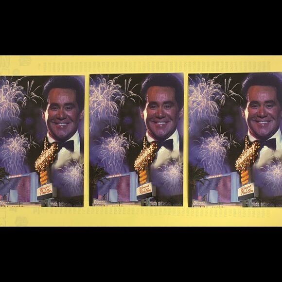 Stardust Resort Casino Wayne Newton Postcards Guest Survey Las Vegas Nevada Bar - Picture 9 of 16